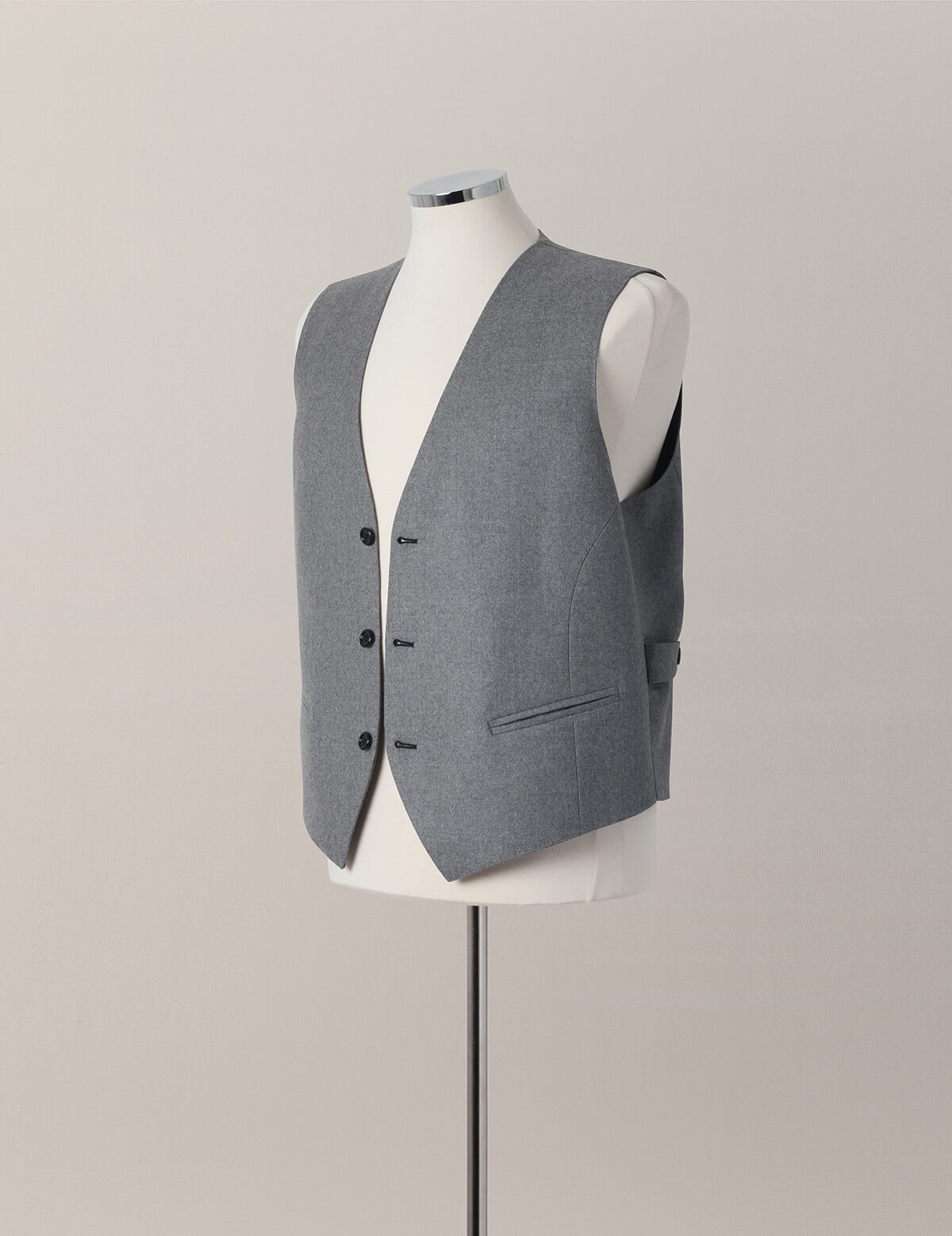 Chaleco de ceremonia 100% lana. Sastrería Brune.